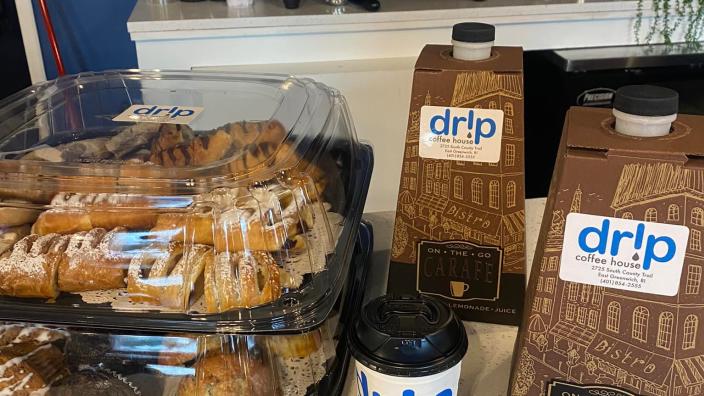 Drip Coffee Pastries and Packaging